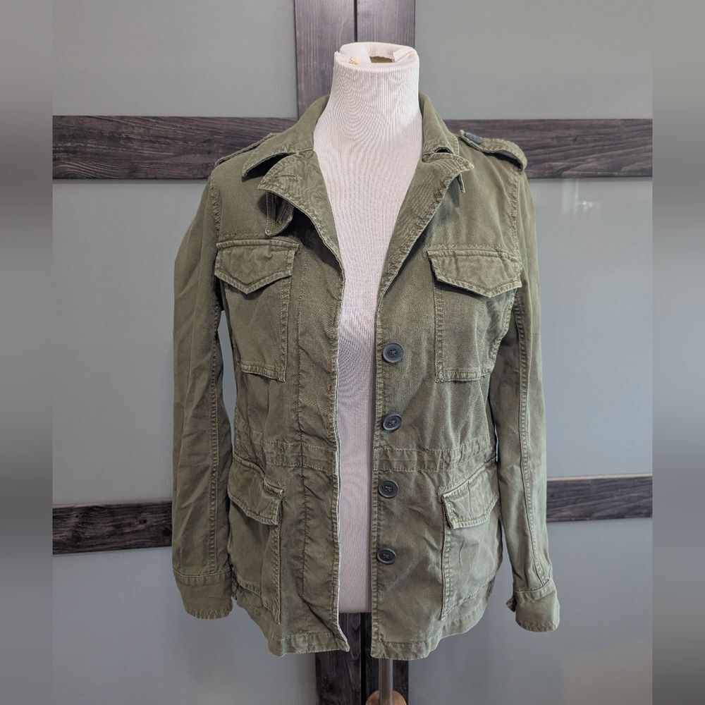 Madewell Outbound Jacket khaki casual women's size S